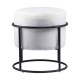 Cotton Chair with Metal Stand